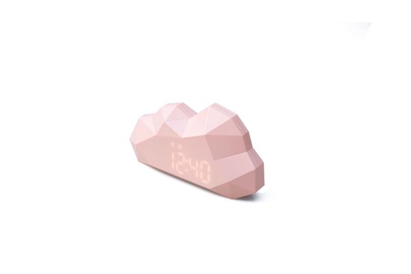 Cloudy Clock Bulut Saat - Pembe - 2