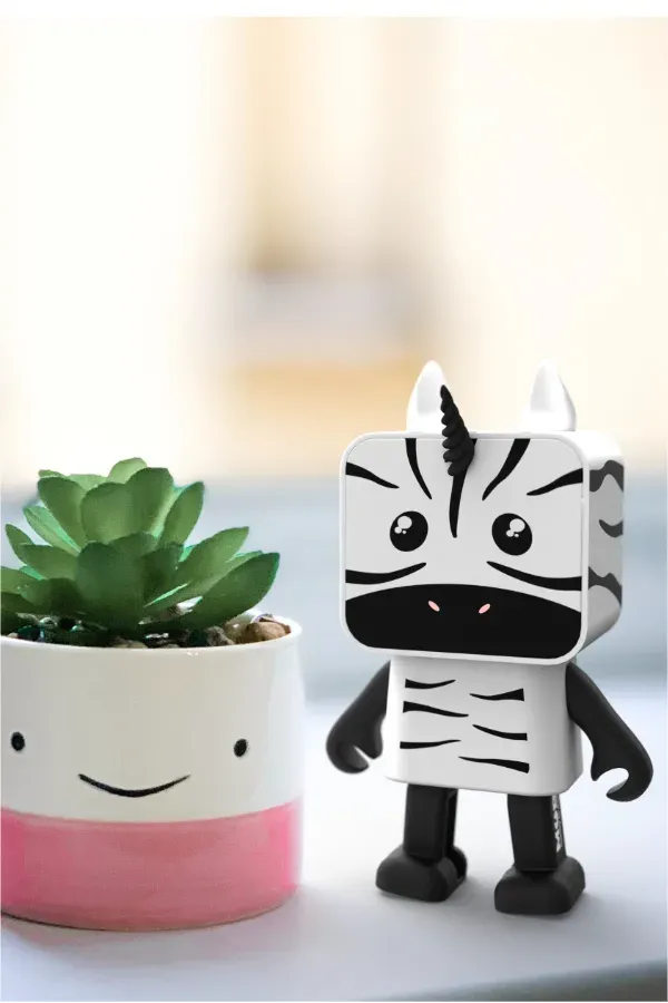 Dans Eden Bluetooth Hoparlör - Zebra - 3
