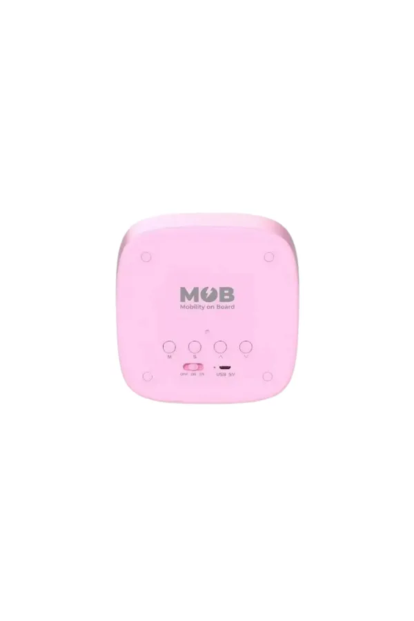 Billy Clock Masaüstü Saat ve Aydınlatma – Pembe - 3